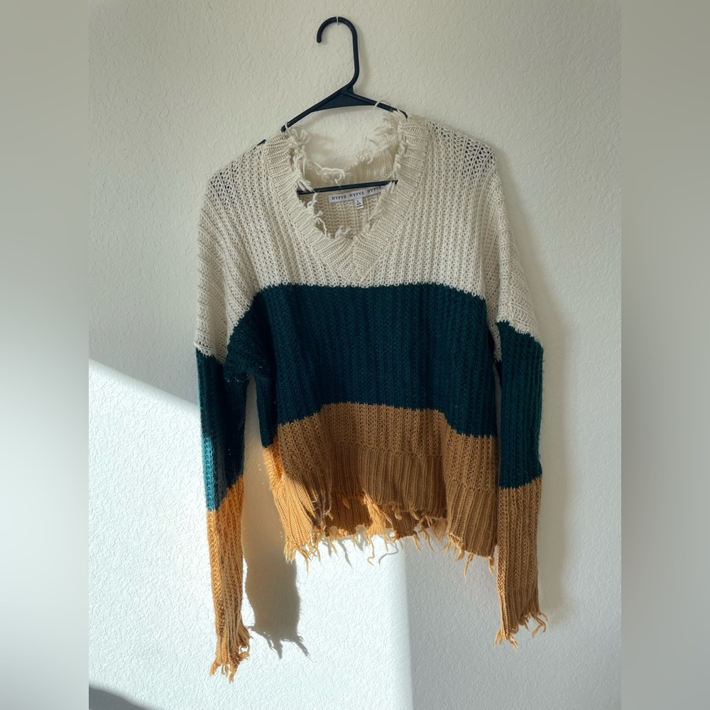Distressed Sweater - Picture 3 of 3